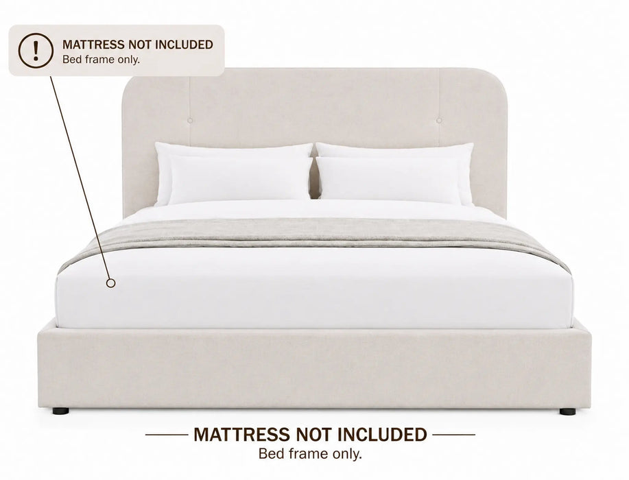 Elara Curve King Size Storage bed Kiana