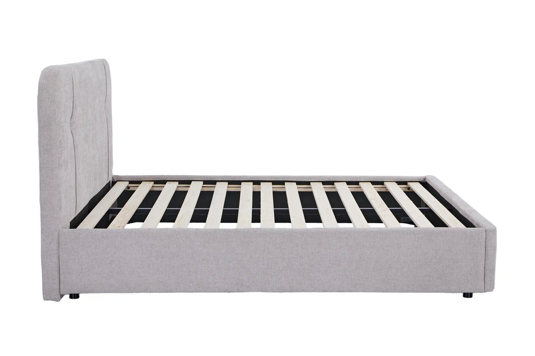 Elara Curve Queen Size Storage bed Kiana