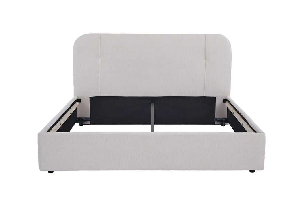 Elara Curve Queen Size Storage bed Kiana