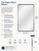 Elara Silver Framed Mirror Kiana