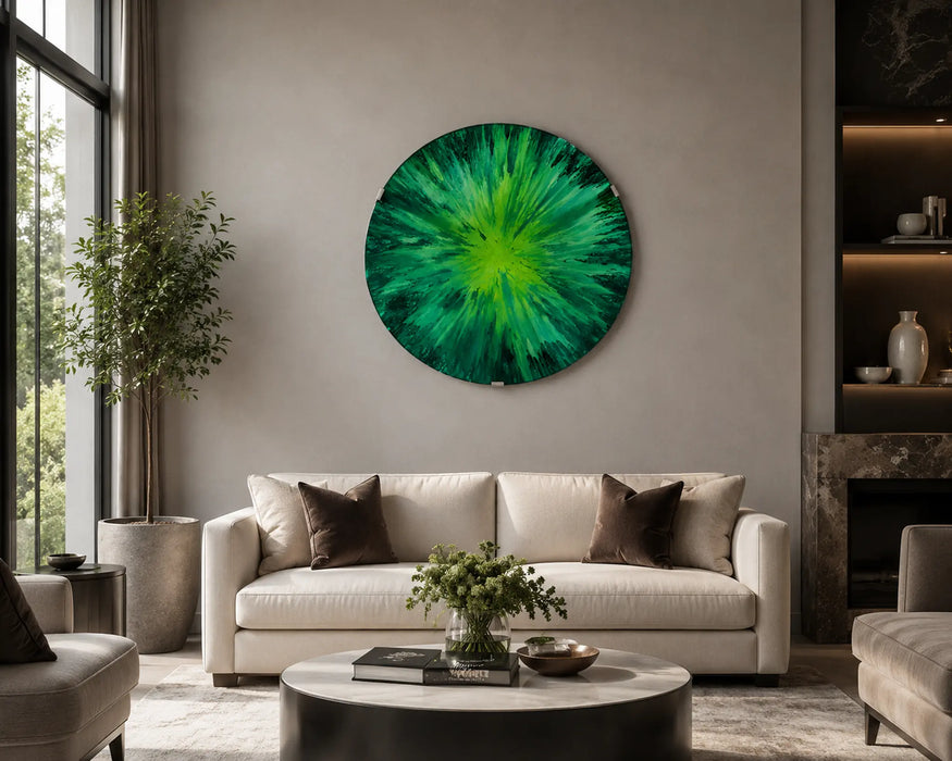 Emerald Eclipse wall décor Kiana