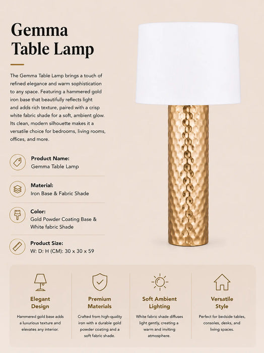 Gemma Table Lamp