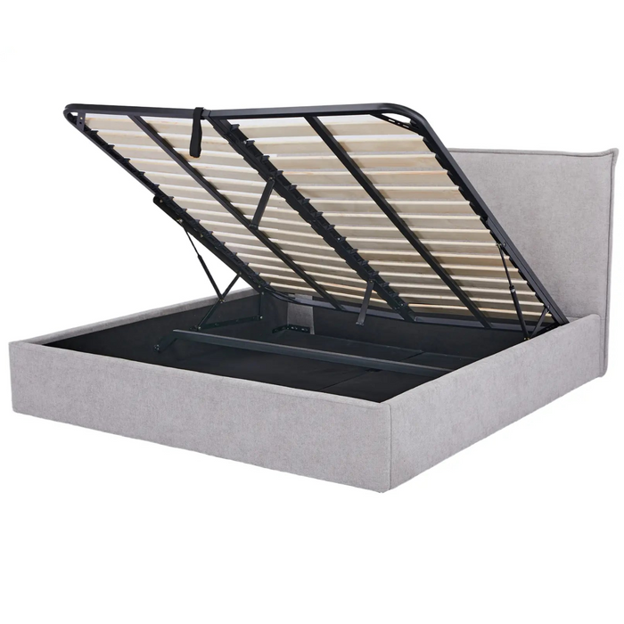 Harper Wingback King Size  Storage Bed Kiana