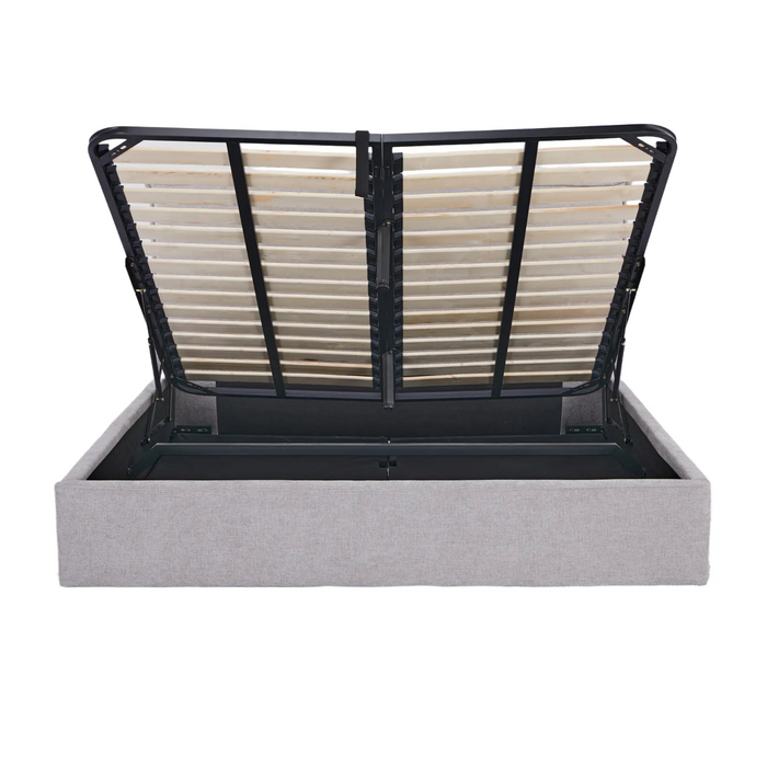Harper Wingback King Size  Storage Bed Kiana