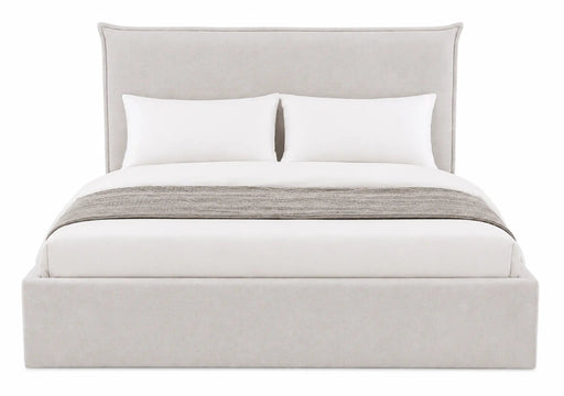 Harper Wingback Queen Size  Storage Bed Kiana