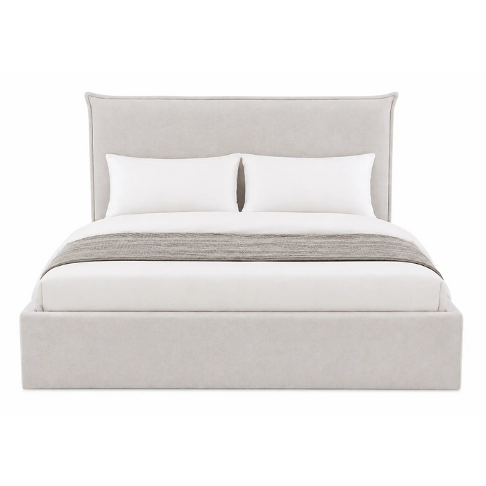 Harper Wingback Queen Size  Storage Bed Kiana