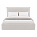 Harper Wingback Queen Size  Storage Bed Kiana