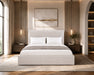 Harper Wingback Queen Size  Storage Bed Kiana