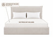 Harper Wingback Queen Size  Storage Bed Kiana