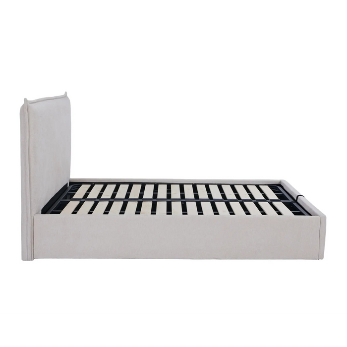 Harper Wingback Queen Size  Storage Bed Kiana