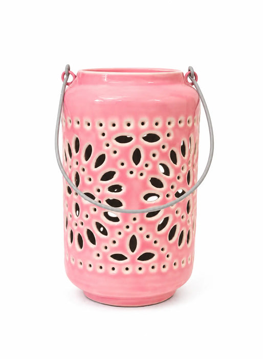 Kiana Lartern Pink/Gray