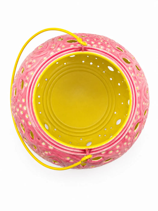 Kiana Lartern Pink/Yellow