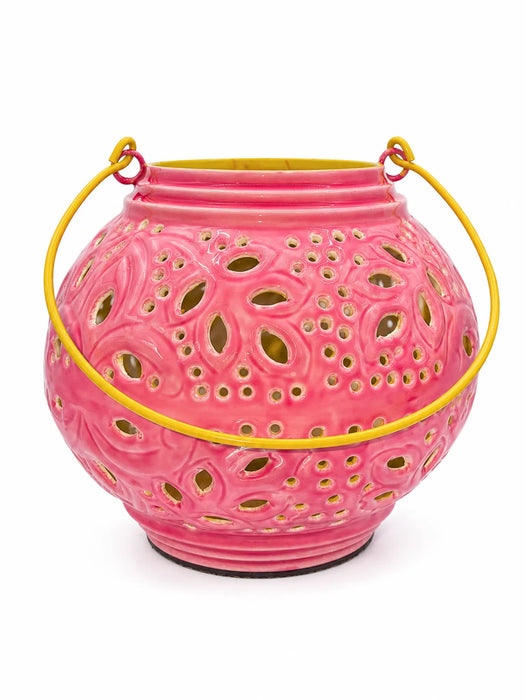 Kiana Lartern Pink/Yellow
