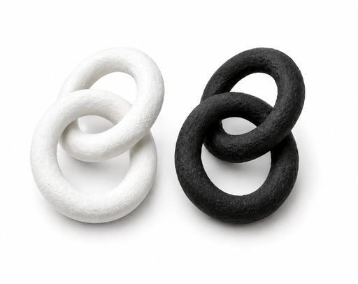 Linked Sculpt Decor Rings Kiana