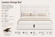 Lumière King Size Storage Bed Kiana