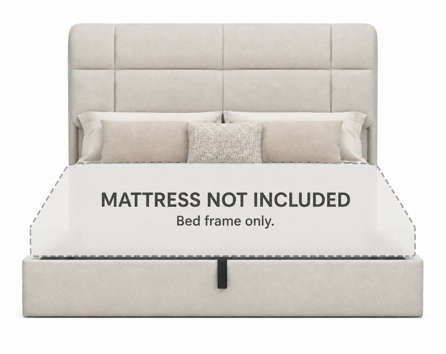 Lumière King Size Storage Bed Kiana