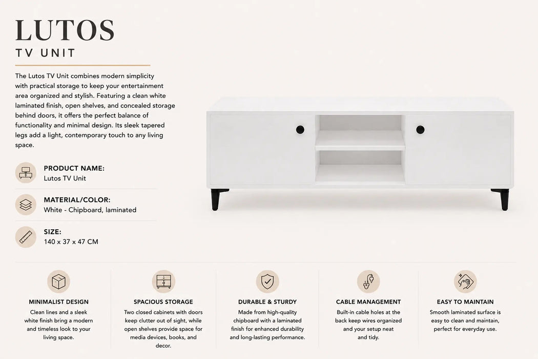 Lutos TV Unit Kiana