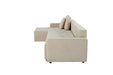 Maison L Shape Sofa Bed Beige Kiana