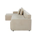 Maison L Shape Sofa Bed Beige Kiana