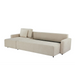 Maison L Shape Sofa Bed Beige Kiana