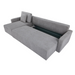 Maison L Shape Sofa Bed Grey Kiana