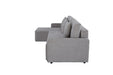 Maison L Shape Sofa Bed Grey Kiana