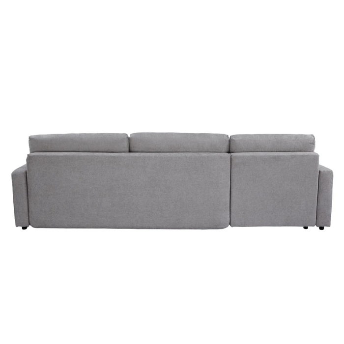 Maison L Shape Sofa Bed Grey Kiana