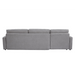 Maison L Shape Sofa Bed Grey Kiana