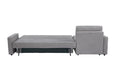Maison L Shape Sofa Bed Grey Kiana