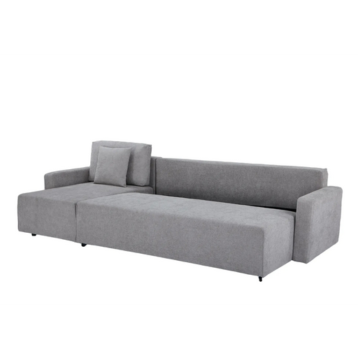 Maison L Shape Sofa Bed Grey Kiana