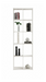 Matrix book shelf White Kiana