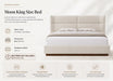 Moon King Size Bed Kiana