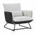Noir Crest Arm Chair Kiana
