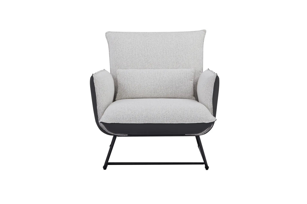 Noir Crest Arm Chair Kiana