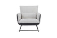 Noir Crest Arm Chair Kiana