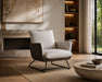 Noir Crest Arm Chair Kiana