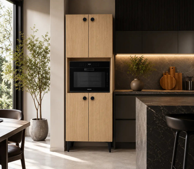 Oakridge Kitchen Cabinet Walnut Kiana
