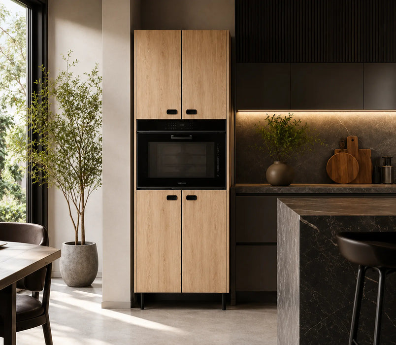 Oakridge Kitchen Cabinet Walnut Kiana