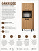 Oakridge Kitchen Cabinet Walnut Kiana