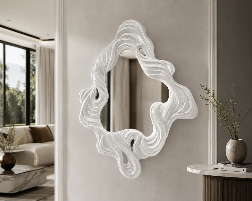 Riviera Wave Framed mirror Kiana