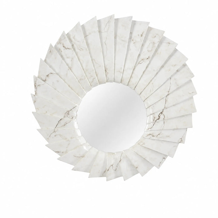 Seraphina  Marble Framed Mirror Kiana