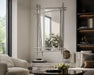 Silver Linear Opulence Frame GridFramed mirror Kiana