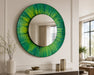 Solara Green Radiance Framed mirror Kiana