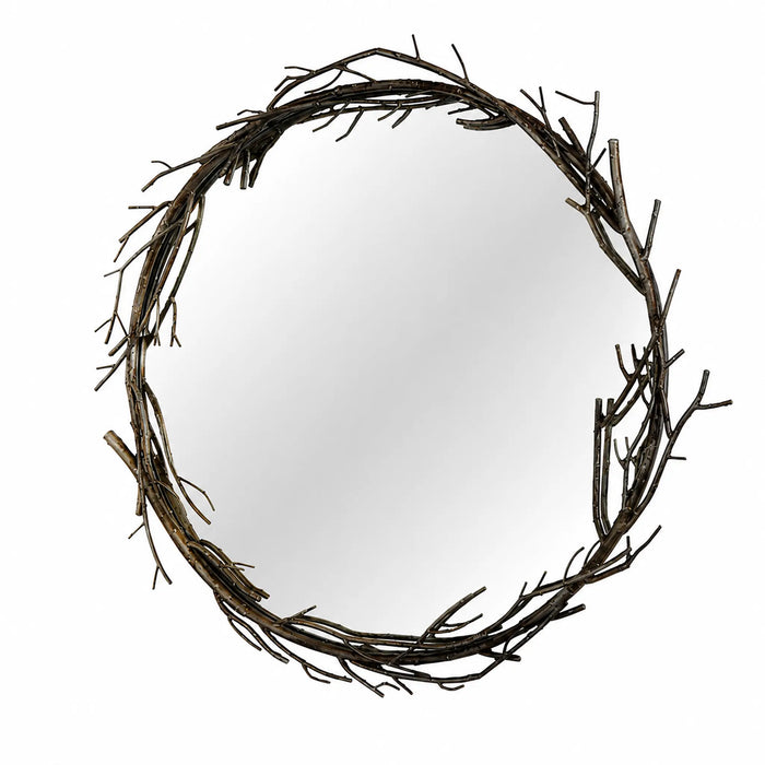 Sylva Silver Framed Mirror Kiana