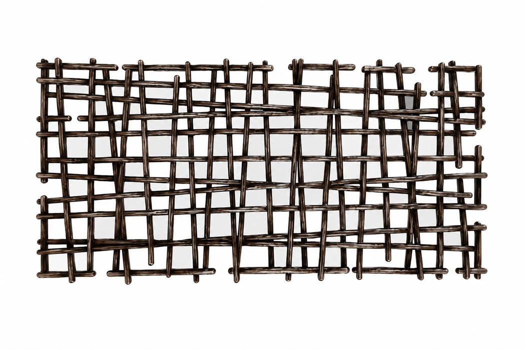 Trellis Rectangle Framed mirror Kiana