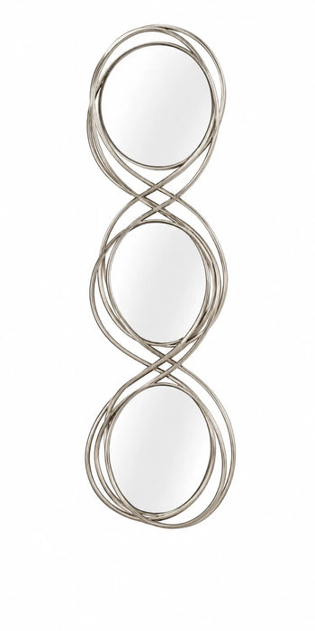Trinity Silver Framed Mirror Kiana