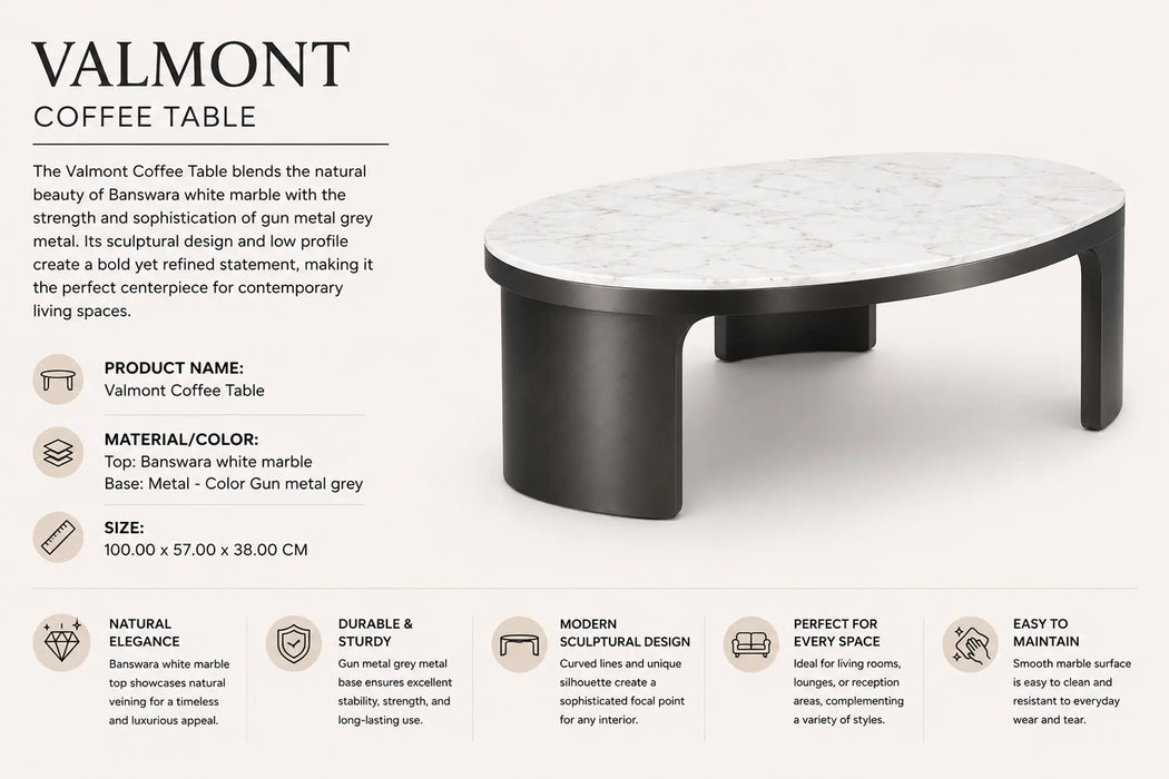Valmont Coffee Table Kiana
