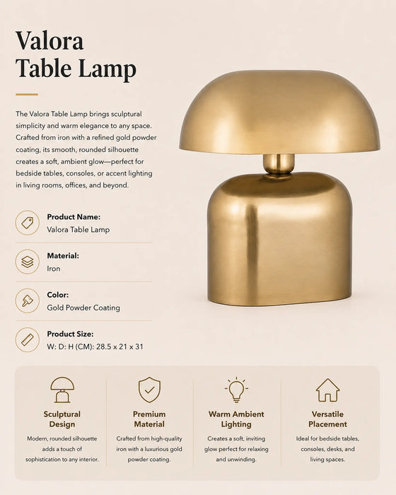 Valora Table Lamp