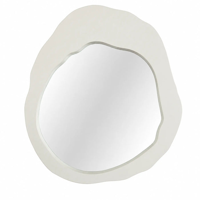 White Harp Framed Mirror Kiana