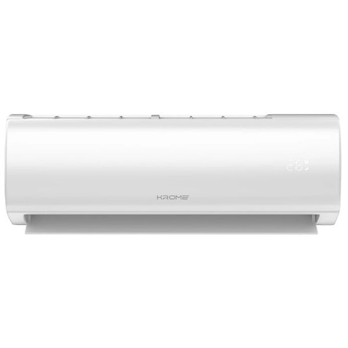 KROME 2.5 Ton AC| Split Air Conditioner with Advanced Rotary Compressor Technology| 30000 BTU| Low Noise| Environment Friendly R-410a| Smooth Operations| 5 Year Compressor Warranty White |KR-AR30TT3